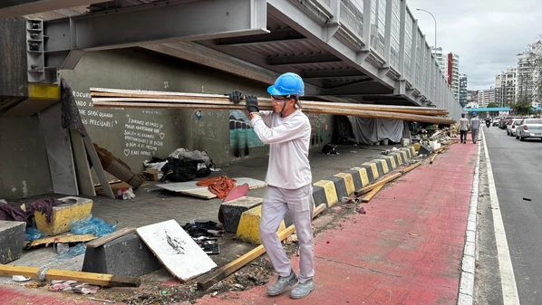 Em projeto apresentado à prefeitura da Capital, associação do bairro usou inteligência artificial para ilustrar como local poderia ficar; gestão municipal ainda não deu retorno sobre sugestão