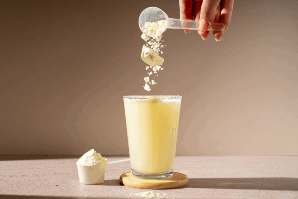 É importante ter cuidado com o consumo de pré-treino que tem cafeína e taurina na composição (Imagem: Erhan Inga | Shutterstock)