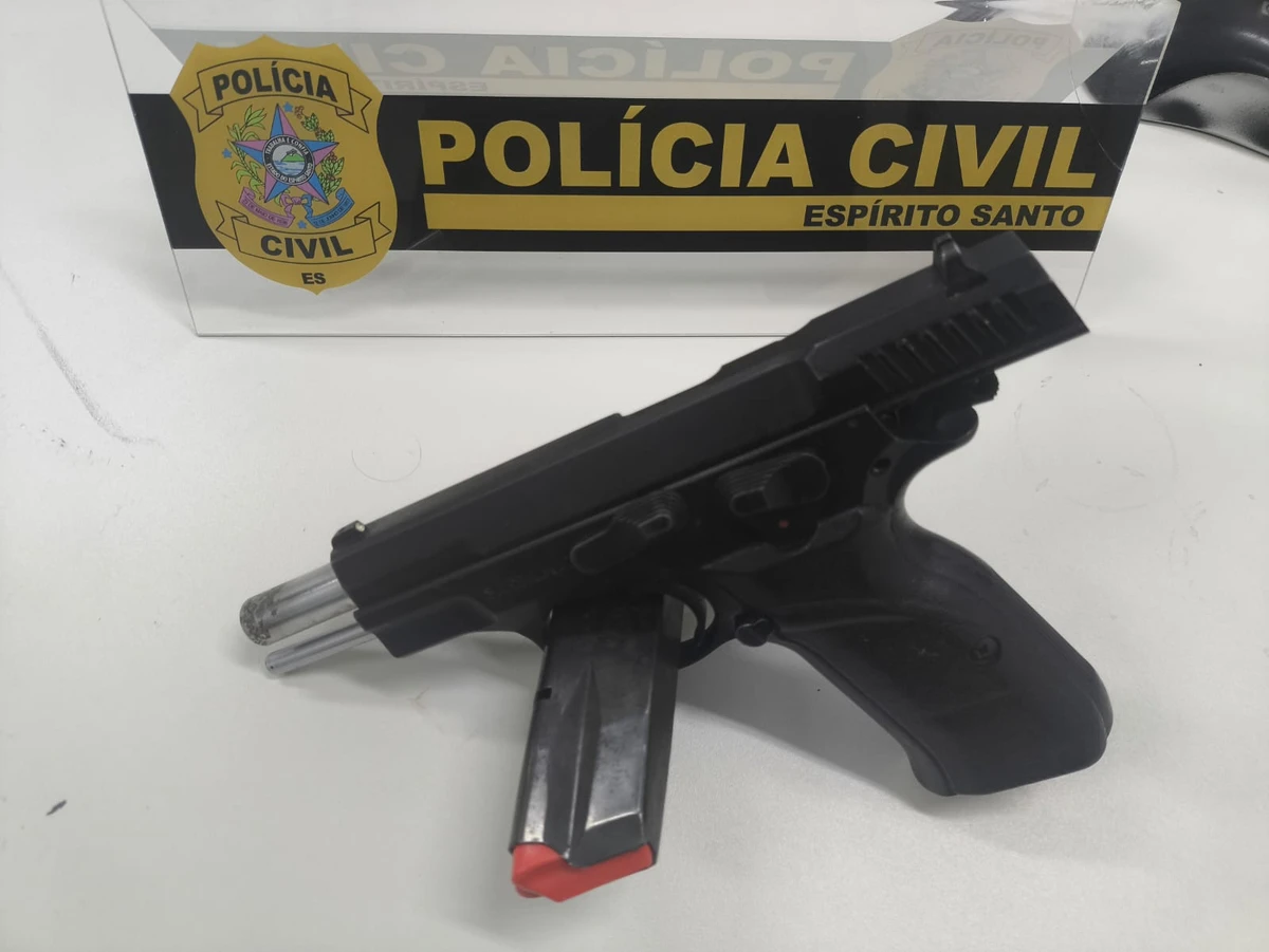 Arma usada no crime