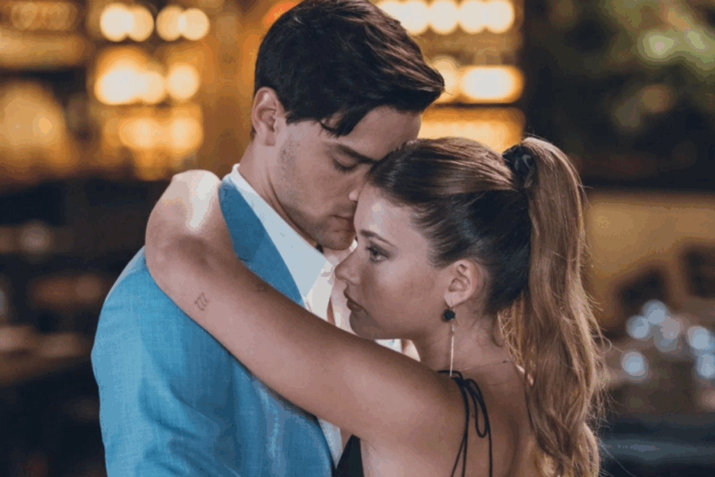 O drama “Nossa Culpa” mostra Noah e Nick em um retorno marcado por sentimentos conflitantes (Imagem: Reprodução digital | Amazon Prime Video)