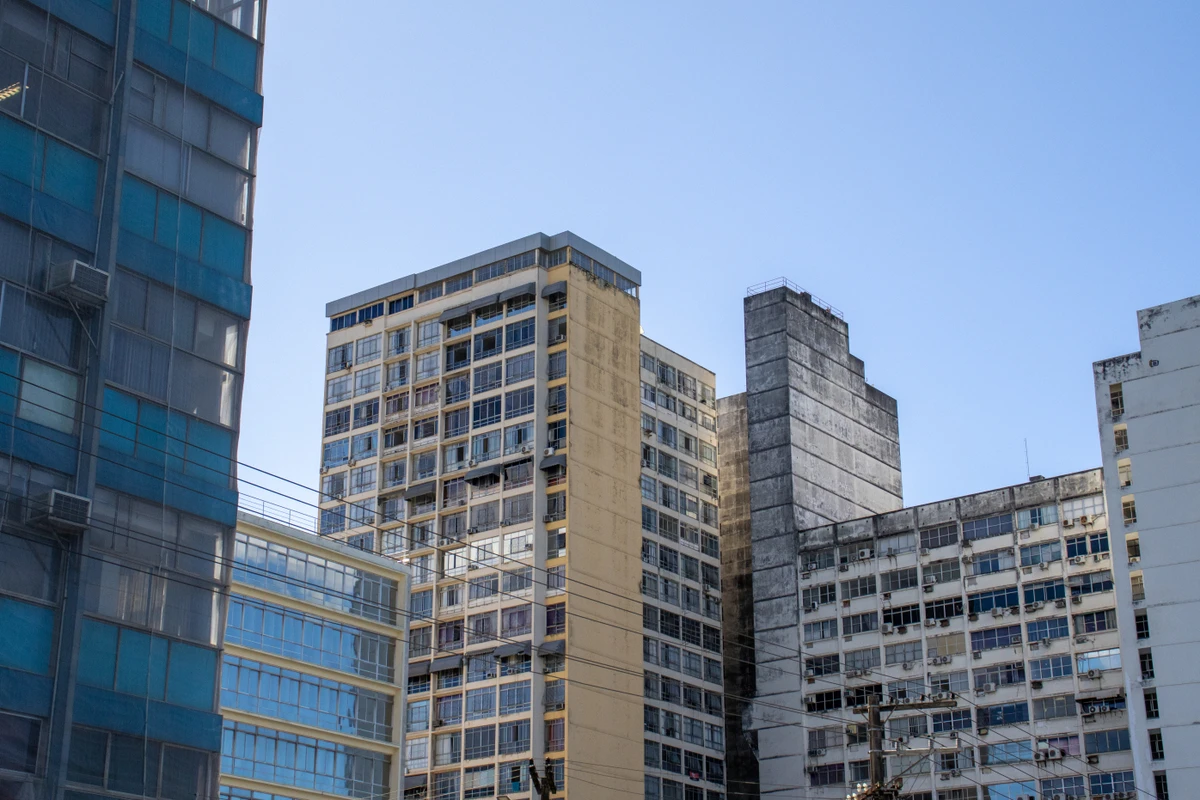 Prédios no Centro de Vitória: lei traz benefícios para promover o retrofit