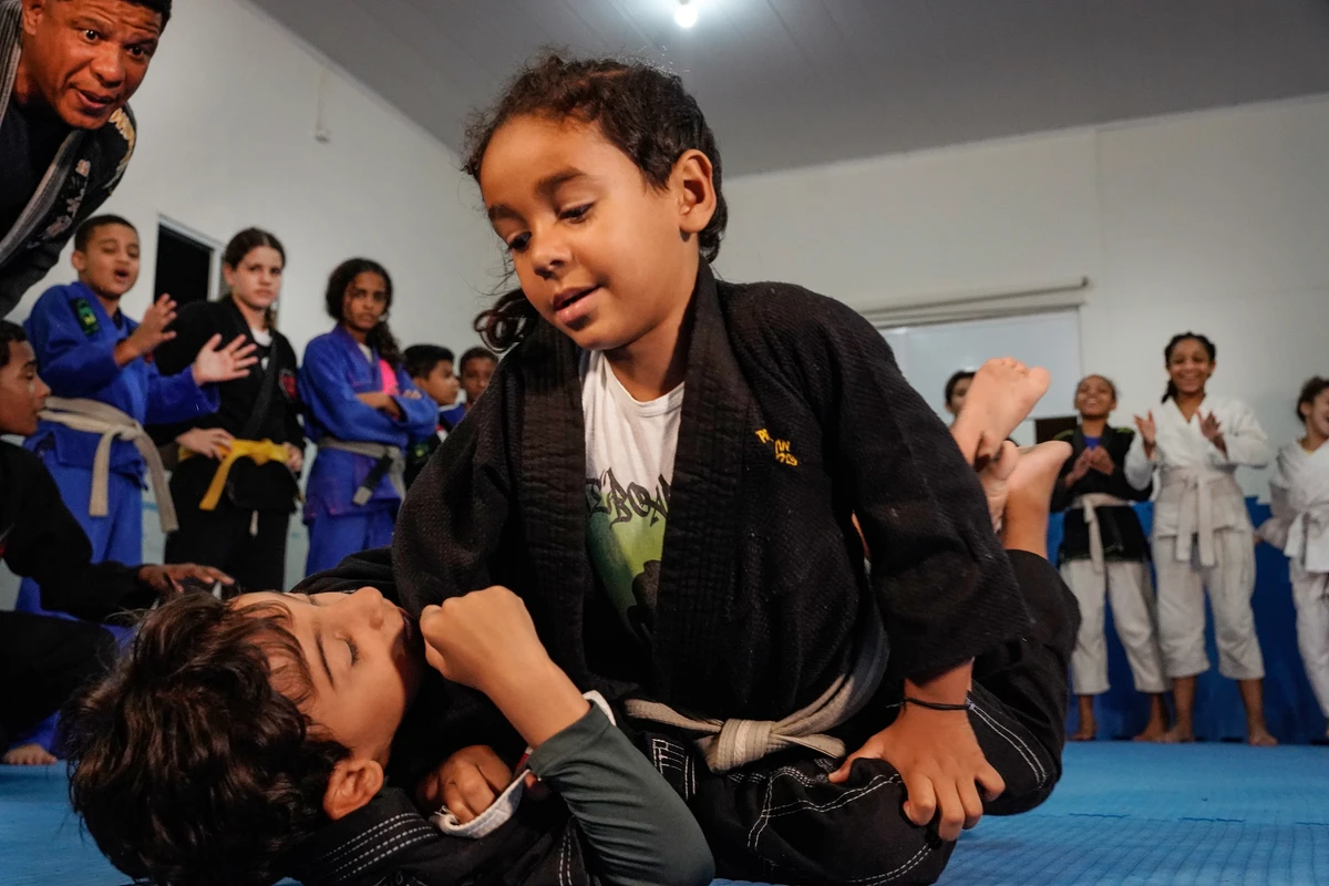 Projeto social Aviva Jiu-Jitsu