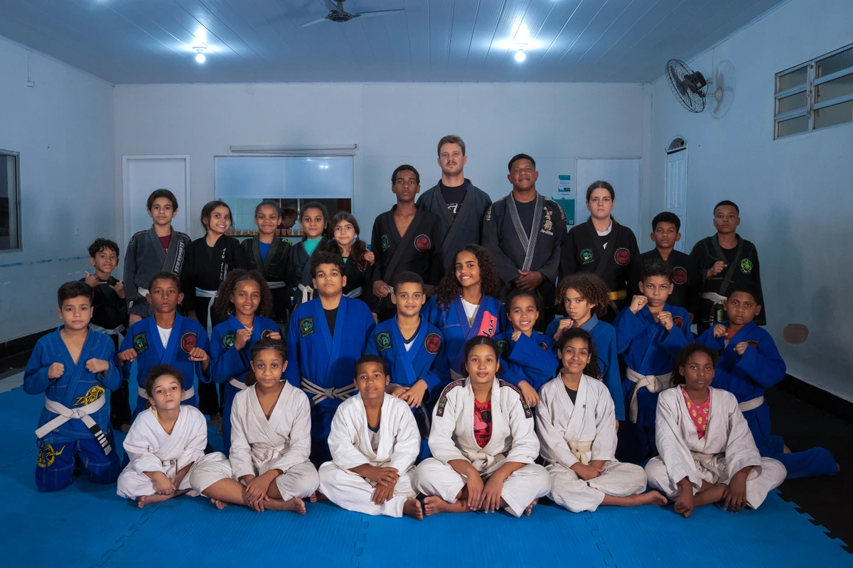 Projeto social Aviva Jiu-Jitsu