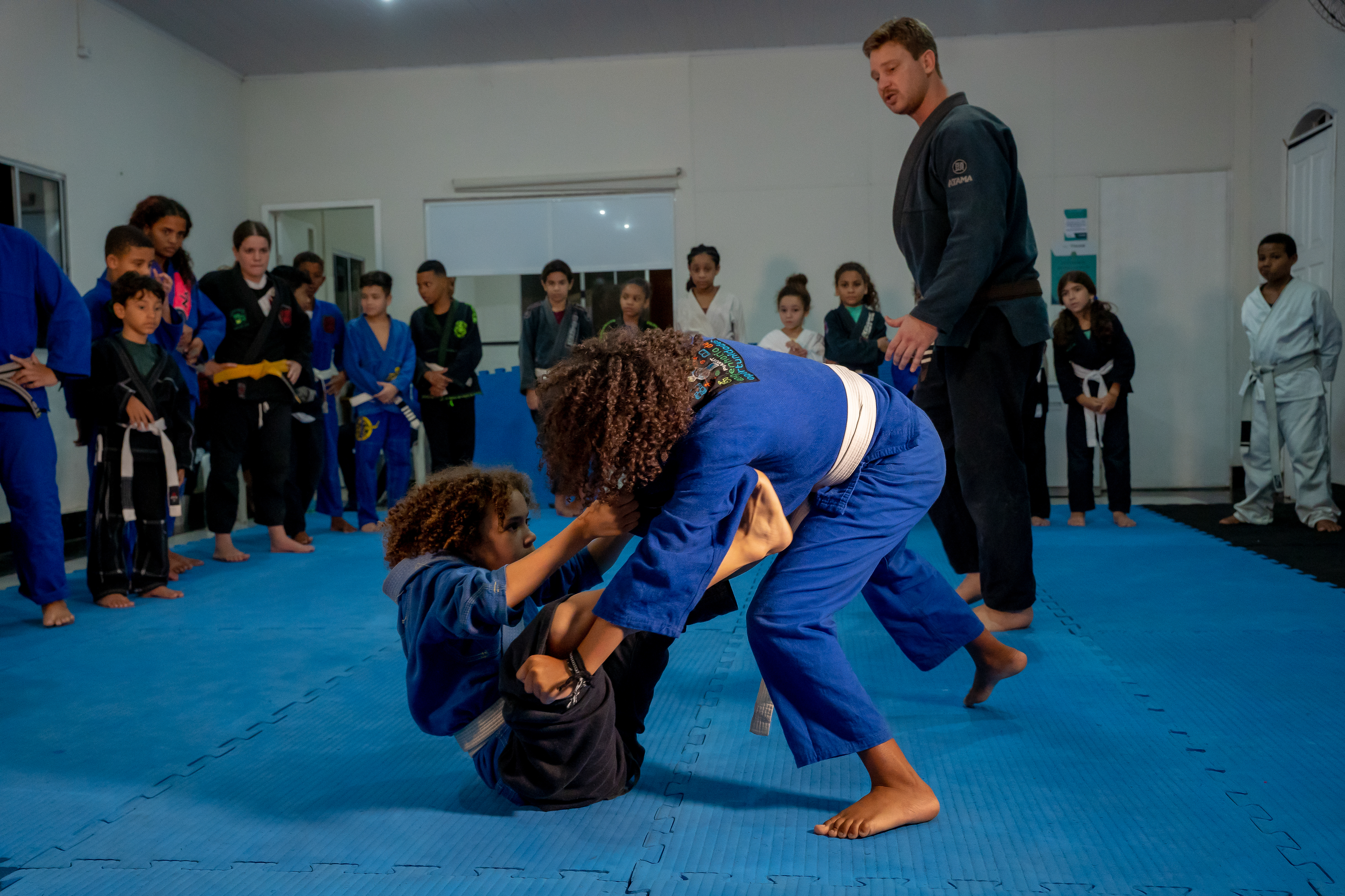 Projeto social Aviva Jiu-Jitsu