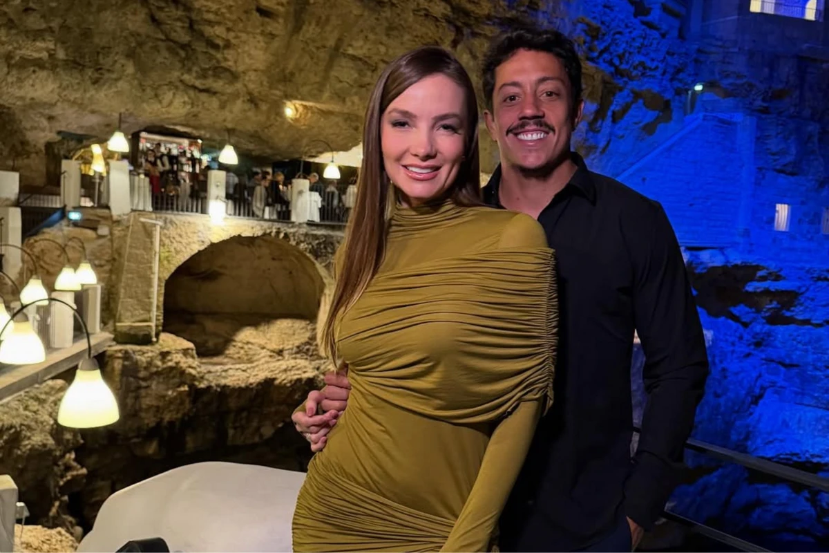 Renato Albani e Juliana Fructuozo passam lua de mel na Itália 