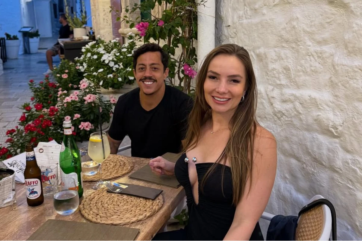 Renato Albani e Juliana Fructuozo passam lua de mel na Itália 