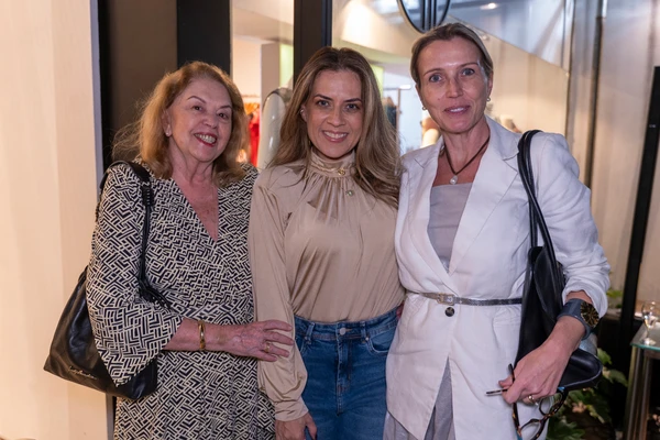 Cida Assbu, Gisa Rezende e Alda Libardi