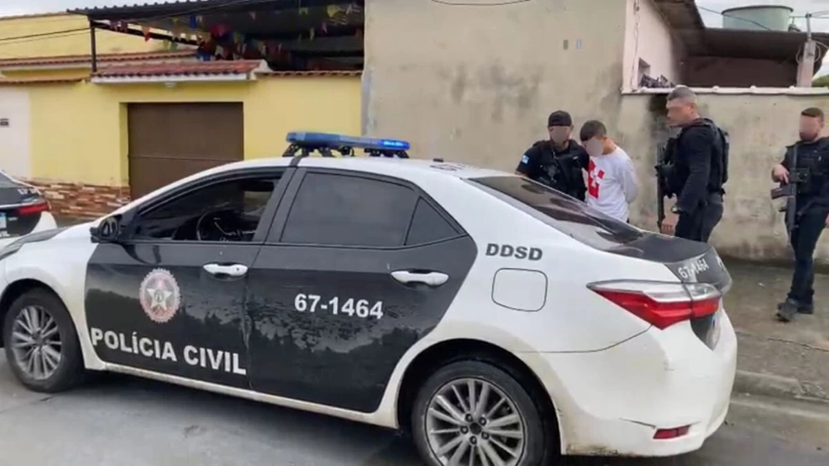 Foragido da Justiça mais procurado do ES é preso na Baixada Fluminense