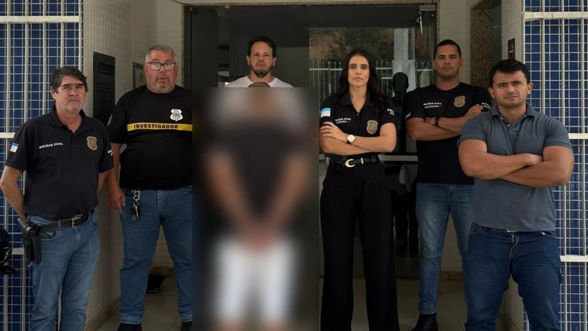 Homem é preso poragren