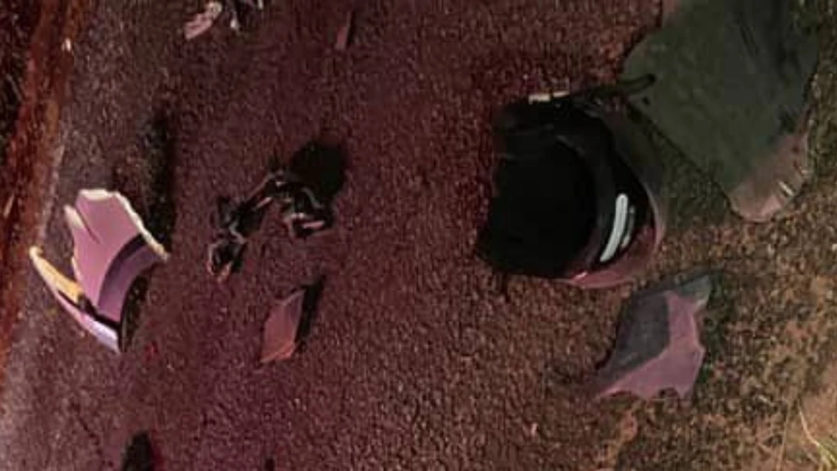 O jovem de 22 anos morreu no local do acidente.