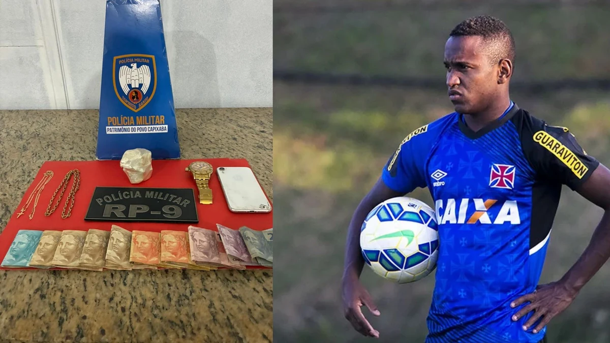 Ex jogador de futebol é preso novamente por tráfico em Cachoeiro 