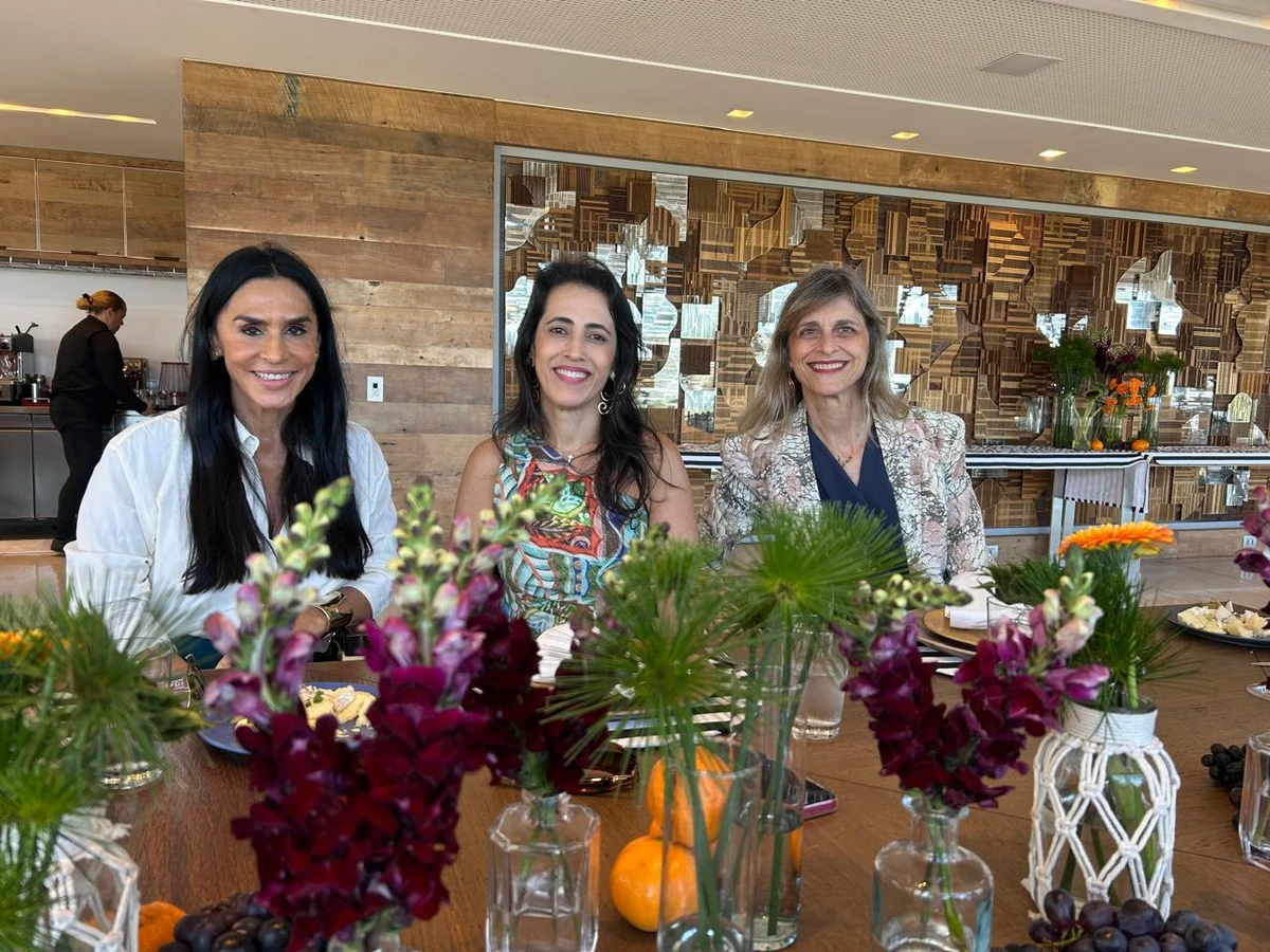 Glinys Silveira, Claudete Tabachi e Monica Ceotto