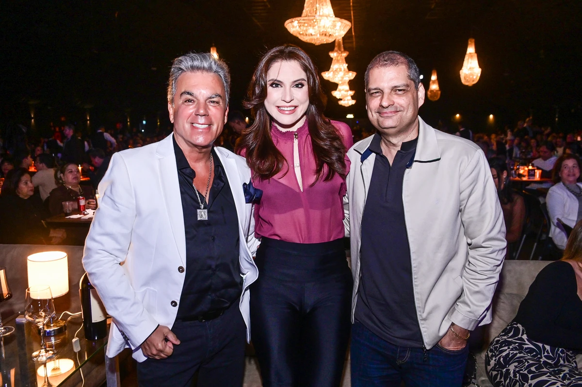 Ivan Aguilar, Débora Veronez e Patrick Ribeiro
