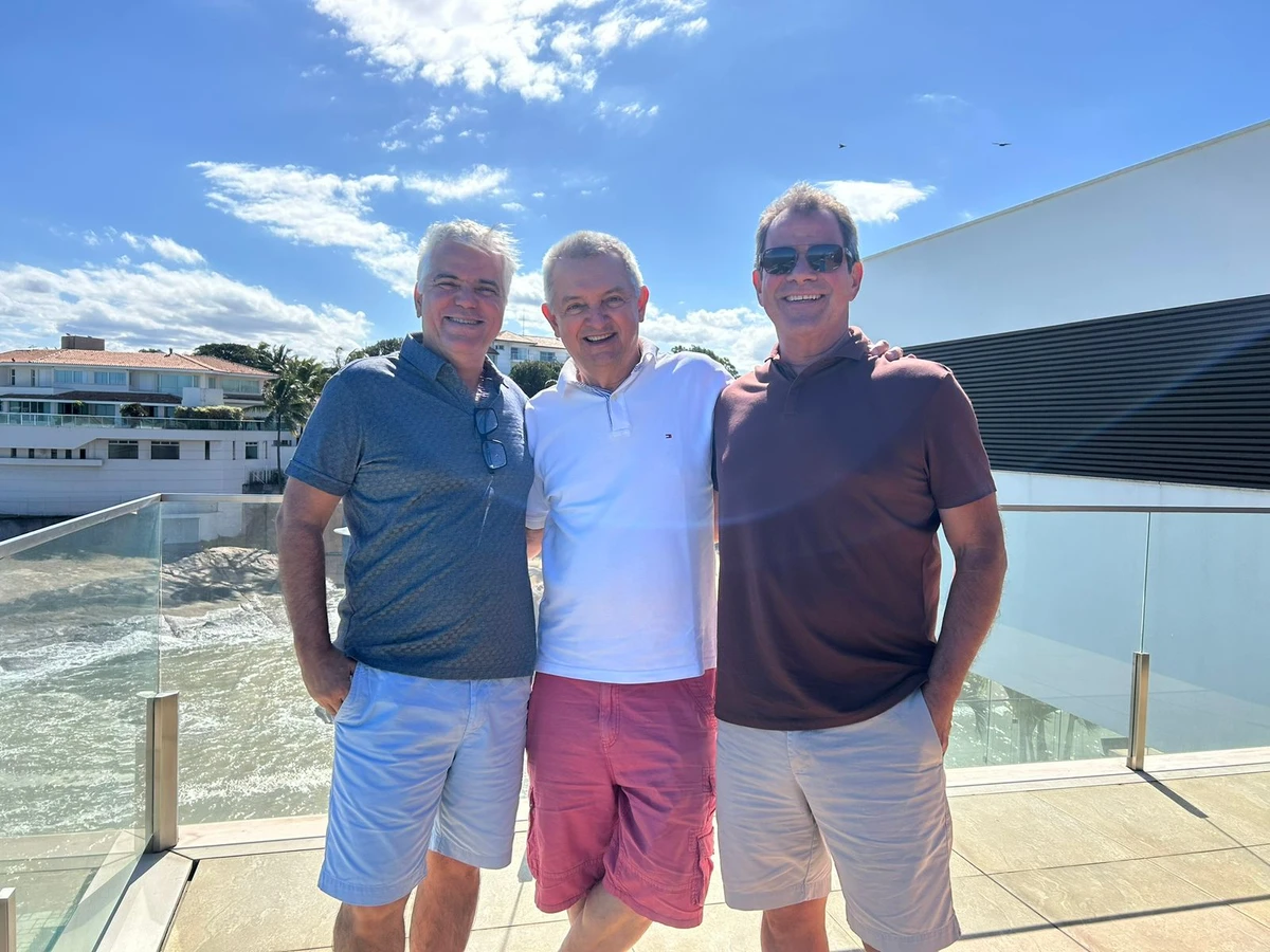 Luiz Cola, Neivaldo Bragato e Renan Chieppe