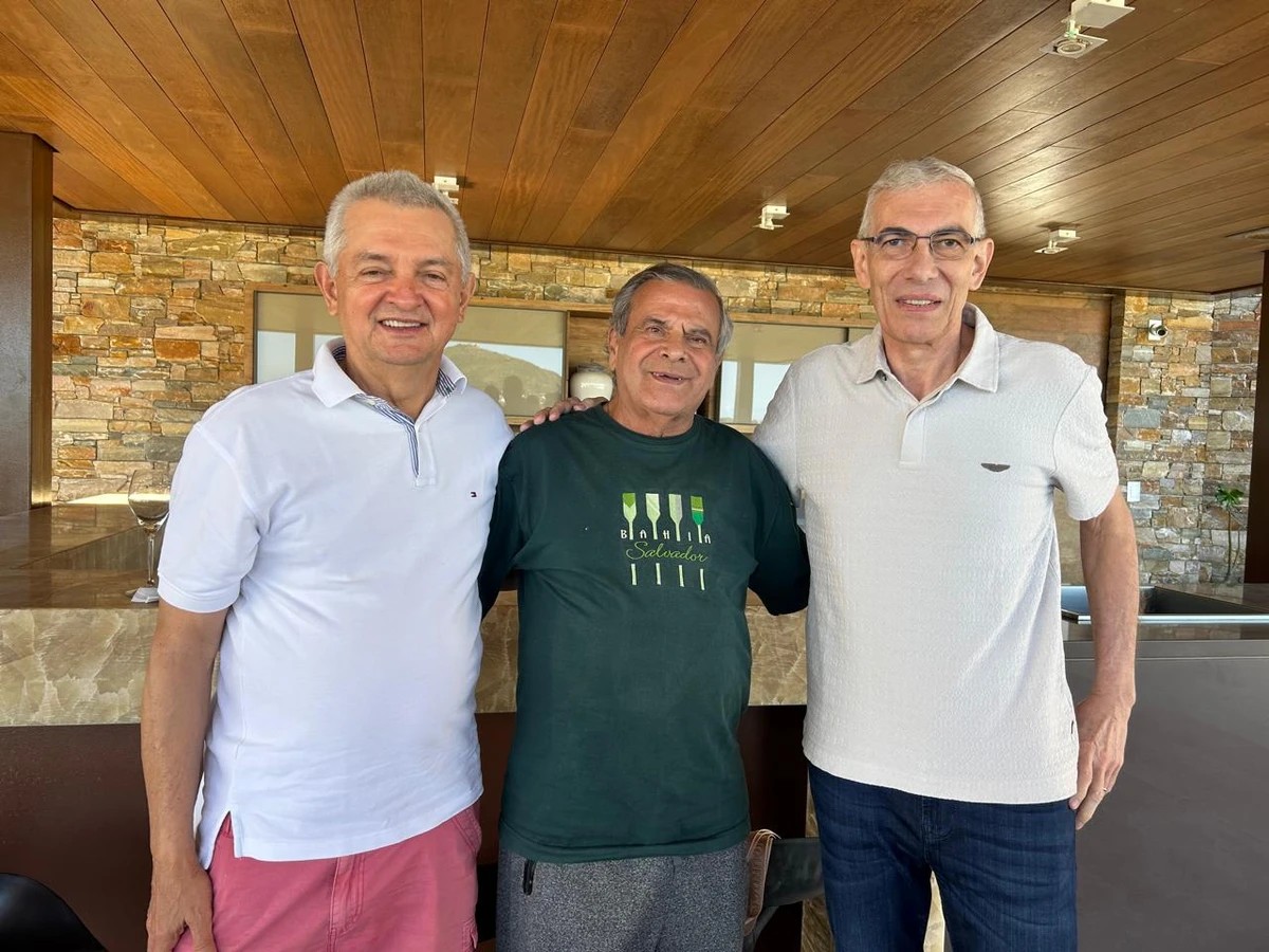 Neivaldo Bragato, Roberto Serpa e Décio Chieppe