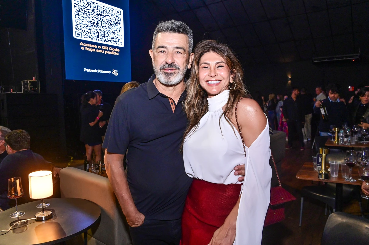 Paulo Cesar Nascimento e Helena Paganini