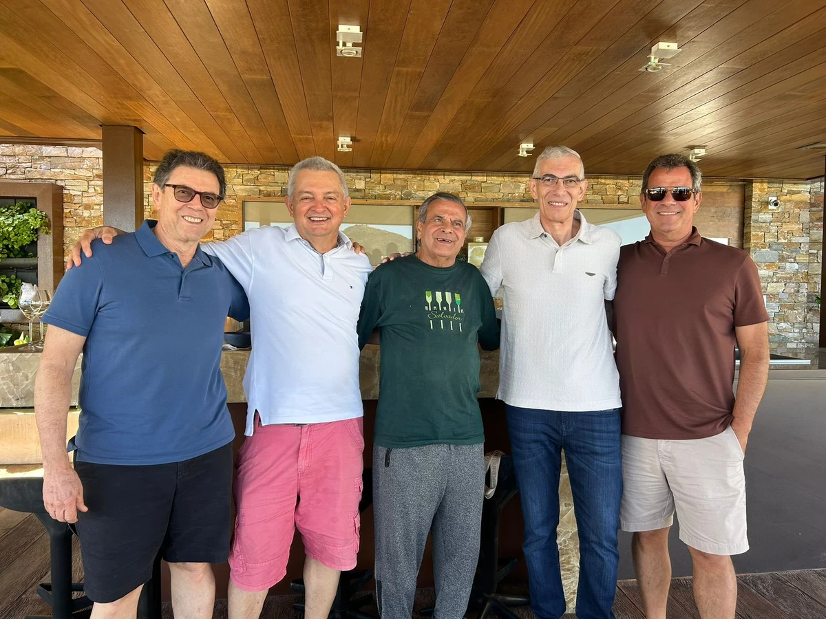 Wagner Chieppe, Neivaldo Bragato, Roberto Serpa, Décio Chieppe e Renan Chieppe