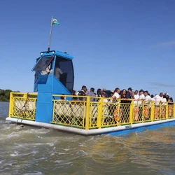 Período marca a estreia da balsa e será uma oportunidade para que moradores e visitantes conheçam o novo meio de transporte