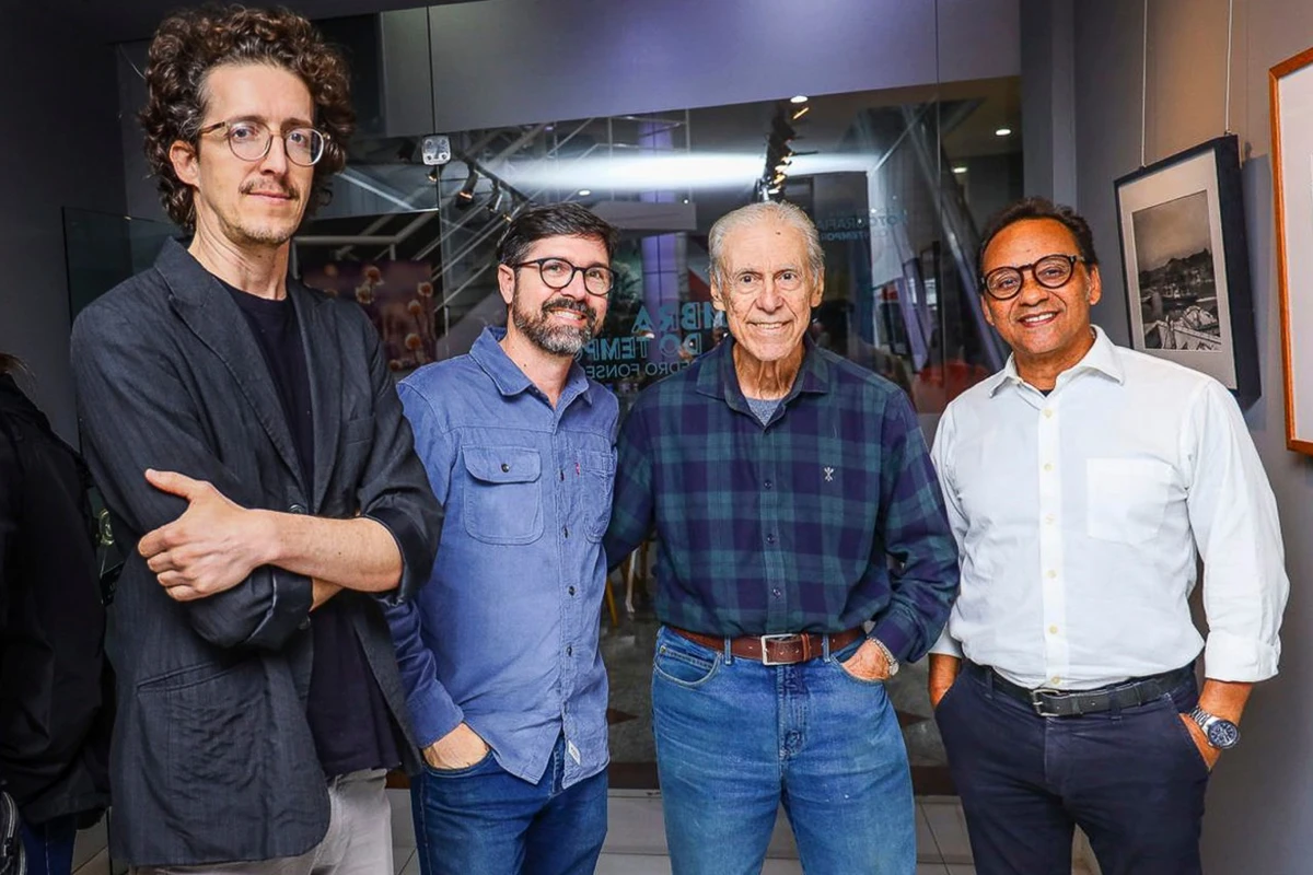 Bruno Zorzal, Gabriel Lordello, Vitor Buaiz e Carlos Alberto Silva