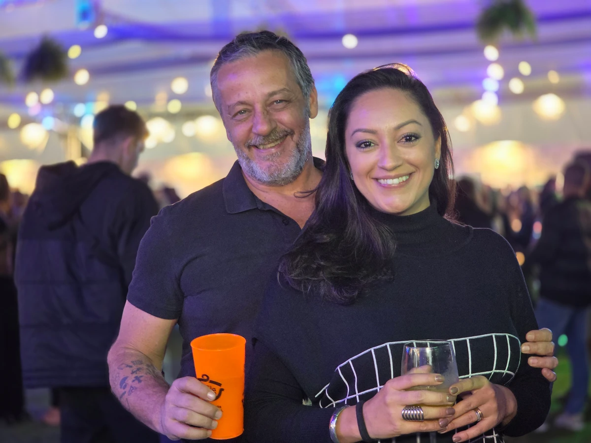 Décio Botelho e Tamara Viana