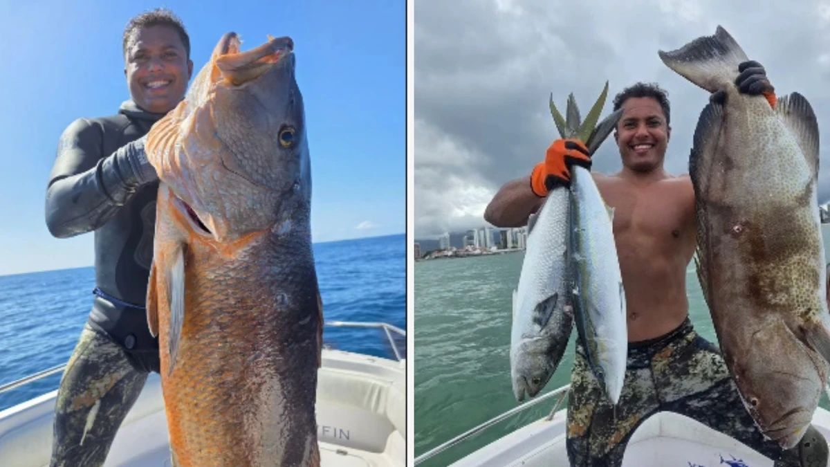 Maikel Araujo dos Santos e outro mergulhador estão desaprecidos 