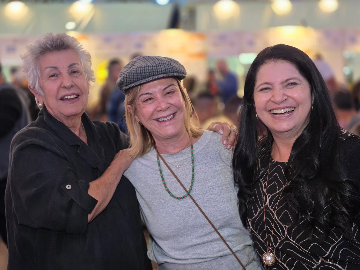 Elba Sanidei, Joana Pinheiro e Gracimeri Gaviorno