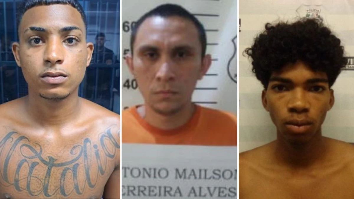Mario Miguel Santos Antunes, 19 anos, Antonio Mailson Ferreira Alves, 34, e Yhorran de Aquino Silva, 23, morreram em disputa de tráfico (da esquerda para a direita)