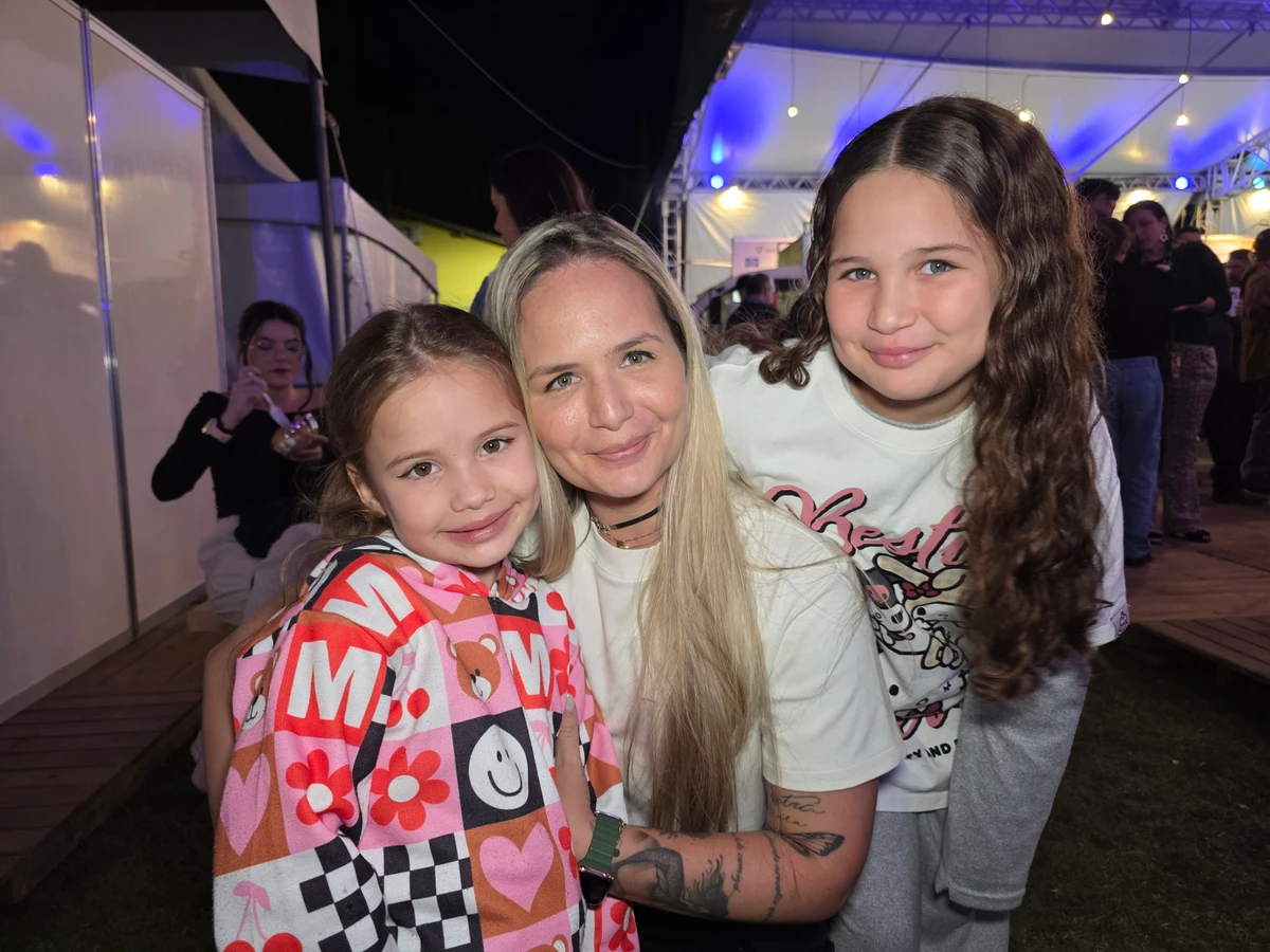 Pérola, Paula e Pietra Rezende