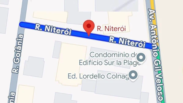 Alteração na Rua Niterói ocorreu nesta semana com objetivo de melhorar a fluidez do trânsito e ampliar vagas de estacionamento no bairro.