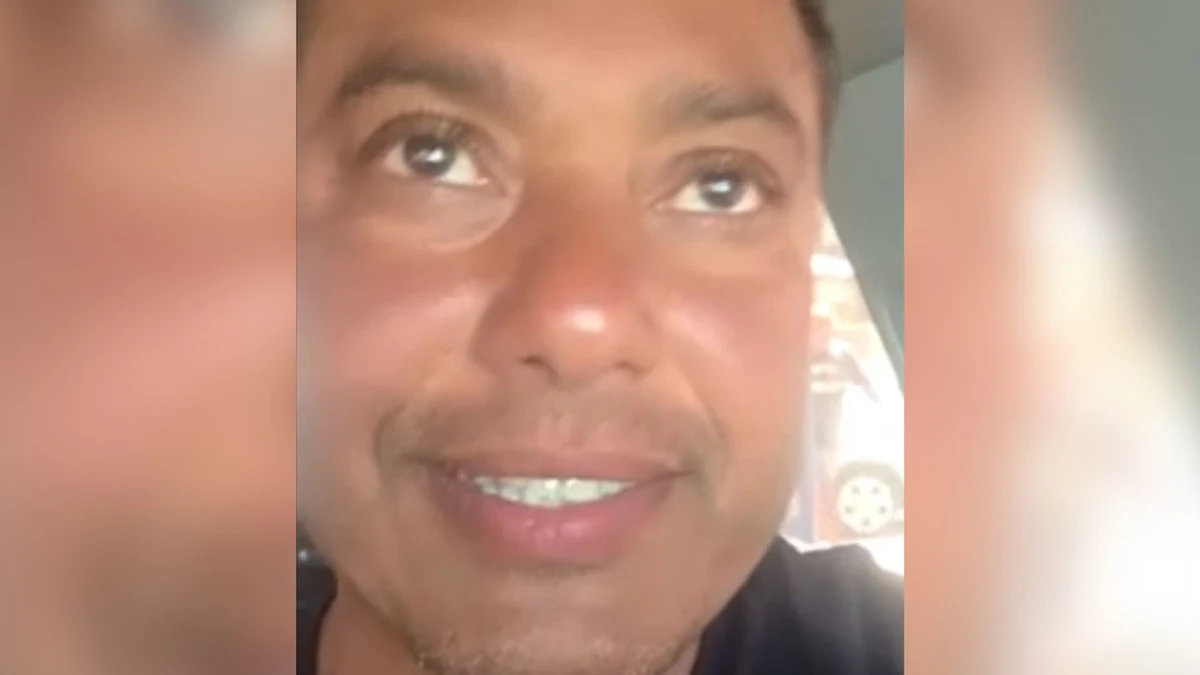 Maikel Araujo dos Santos gravou um vídeo se despedindo da família