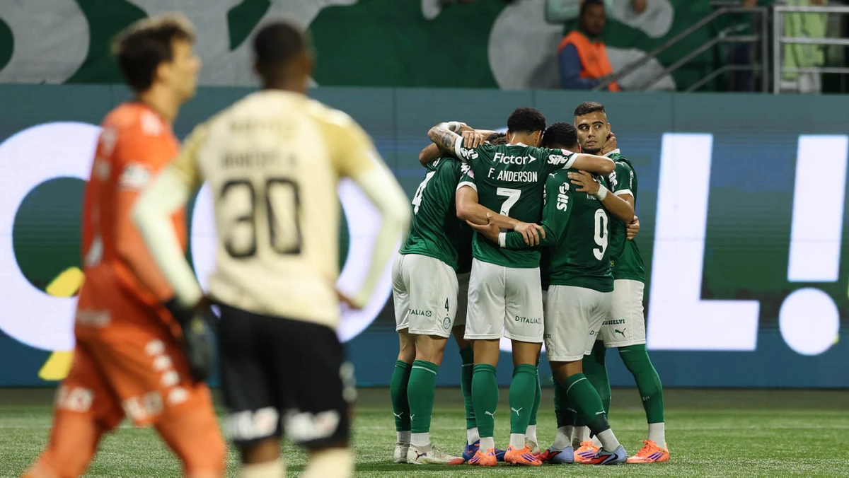 Vasco foi muito mal na partida e não ofereceu resistência ao Palmeiras