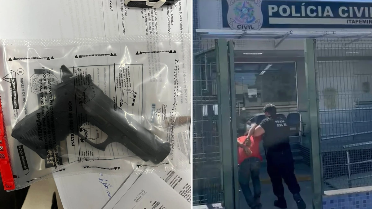 Com histórico de roubos, jovem assalta motorista e é preso em Itapemirim