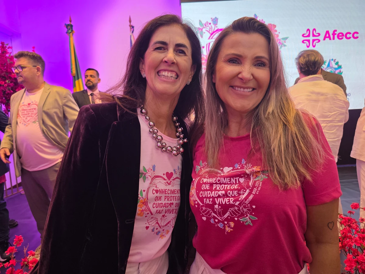 Cris Campinhos e Renatê Pimentel
