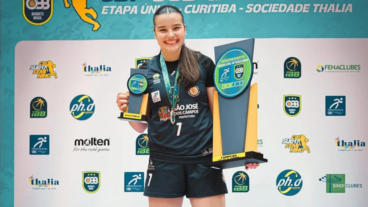 Pietra Casotti foi convocada para a seleção brasileira sub-17