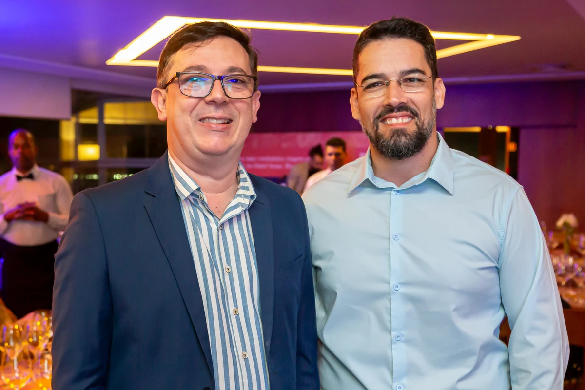 Richardson Schmittel, Diretor Regional do Senac-ES, e Victor da Silva Coelho, Secretário de Estado do Turismo do ES