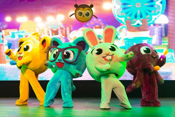 Atração infantil Bolofofos