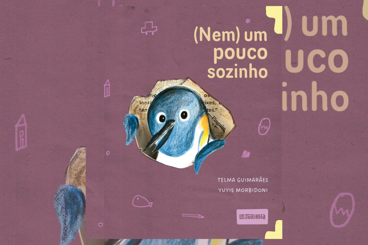 Em “(Nem) um pouco sozinho”, Humberto ganha uma amizade improvável que transforma suas férias (Imagem: Reprodução digital | Editora Leiturinha)