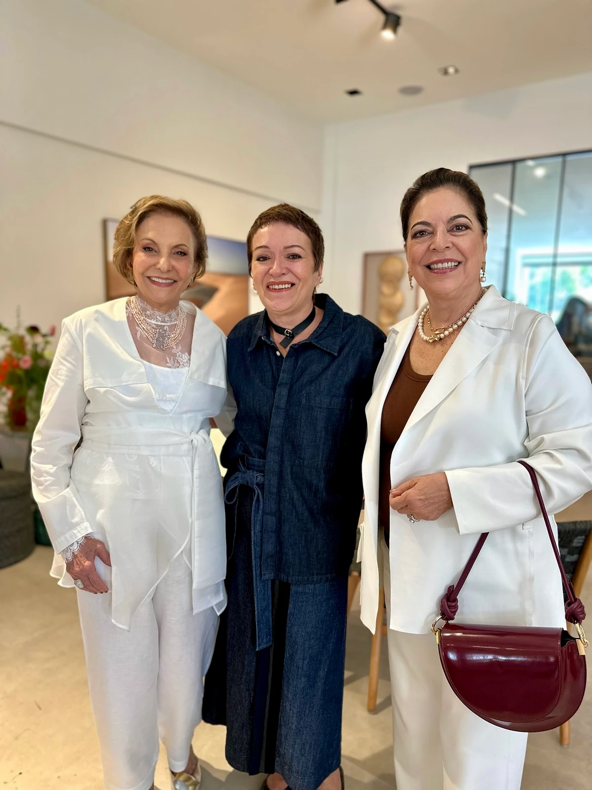 Martha Paiva, Adriana Delmaestro e Leticia Pernambuco