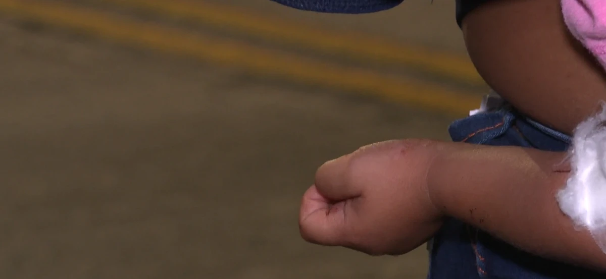 Dona de casa e seu filho, de dois anos, foram baleados em ataque, na Serra