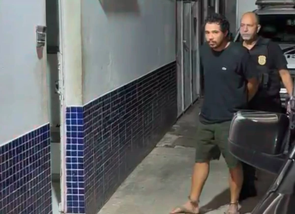 Aleff Wingler, 25 anos, foi preso enquanto tentava fugir para São Mateus