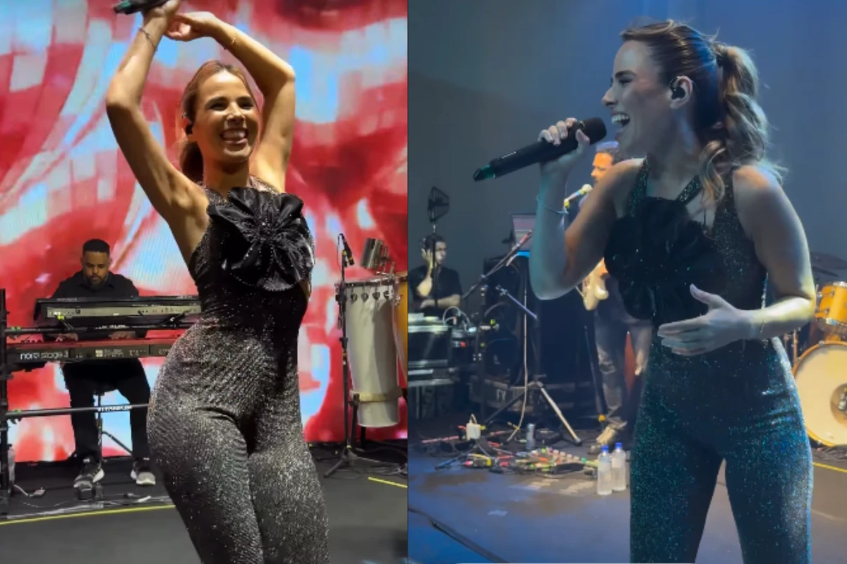Wanessa Camargo cantou na festa de Graciele Lacerda