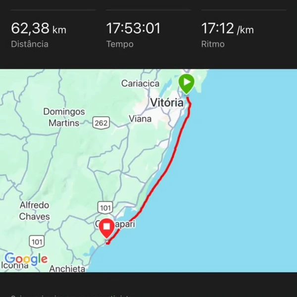 Cesinha Saade, ultramaratonista aquático capixaba, nadou de Vitória à Guarapari 