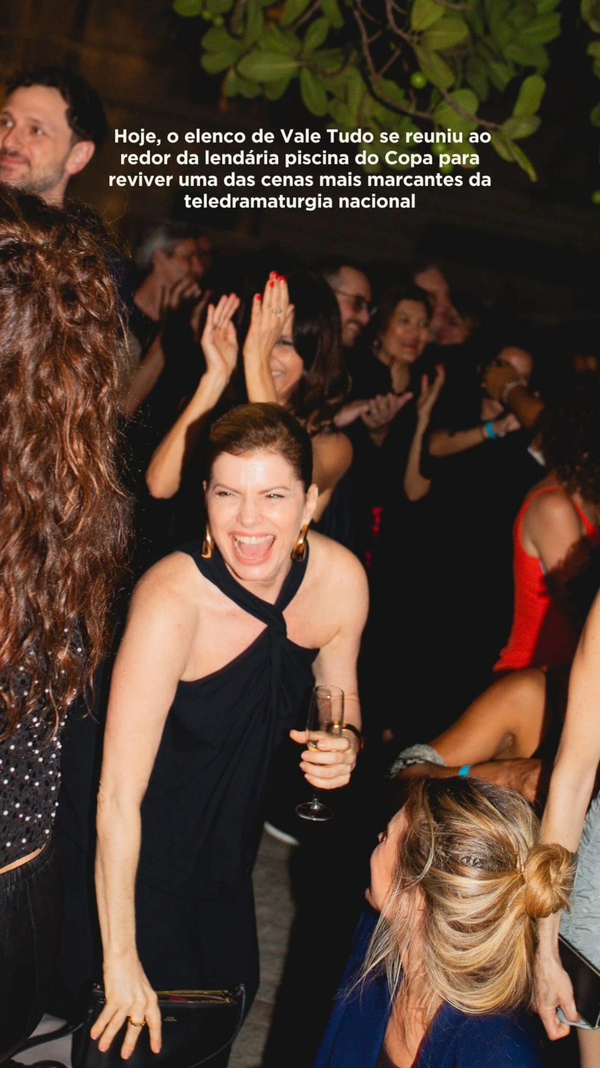 Elenco de 'Vale Tudo' se reúne para ver capítulo da morte de Odete Roitman por Reprodução/Instagram/@belmondcopacabanapalace