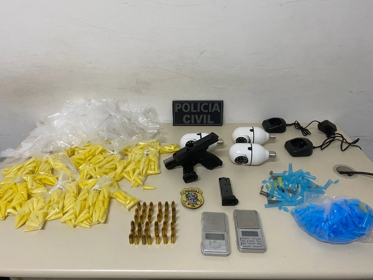 Fornecedor de pinos de cocaína para o tráfico é preso em Maruípe por Reprodução