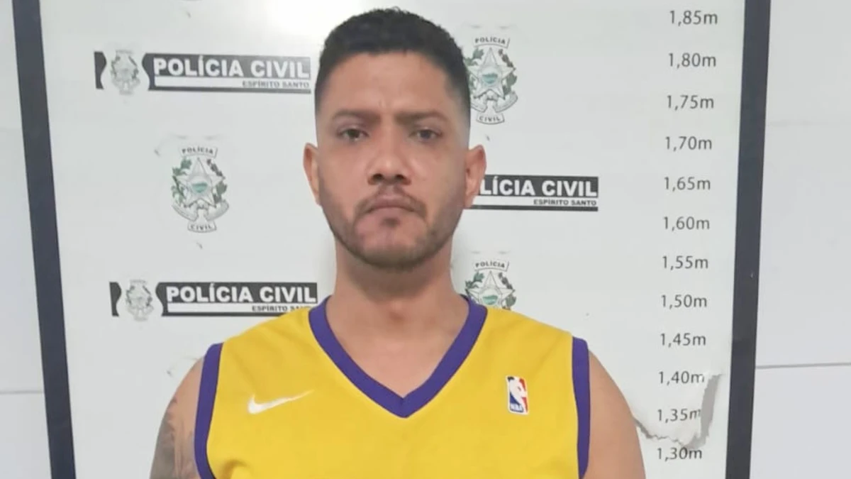 Guilherme Tadeu Souza da Cunha, homem que procurou a Guarda Civil de Linhares para ser preso