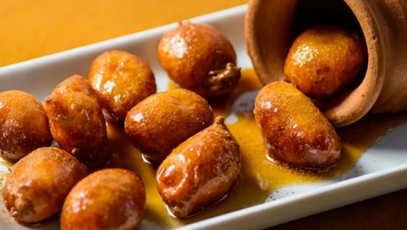 Loukomades, bolinhos de chuva ao estilo grego do restaurante Alas, em Vitória