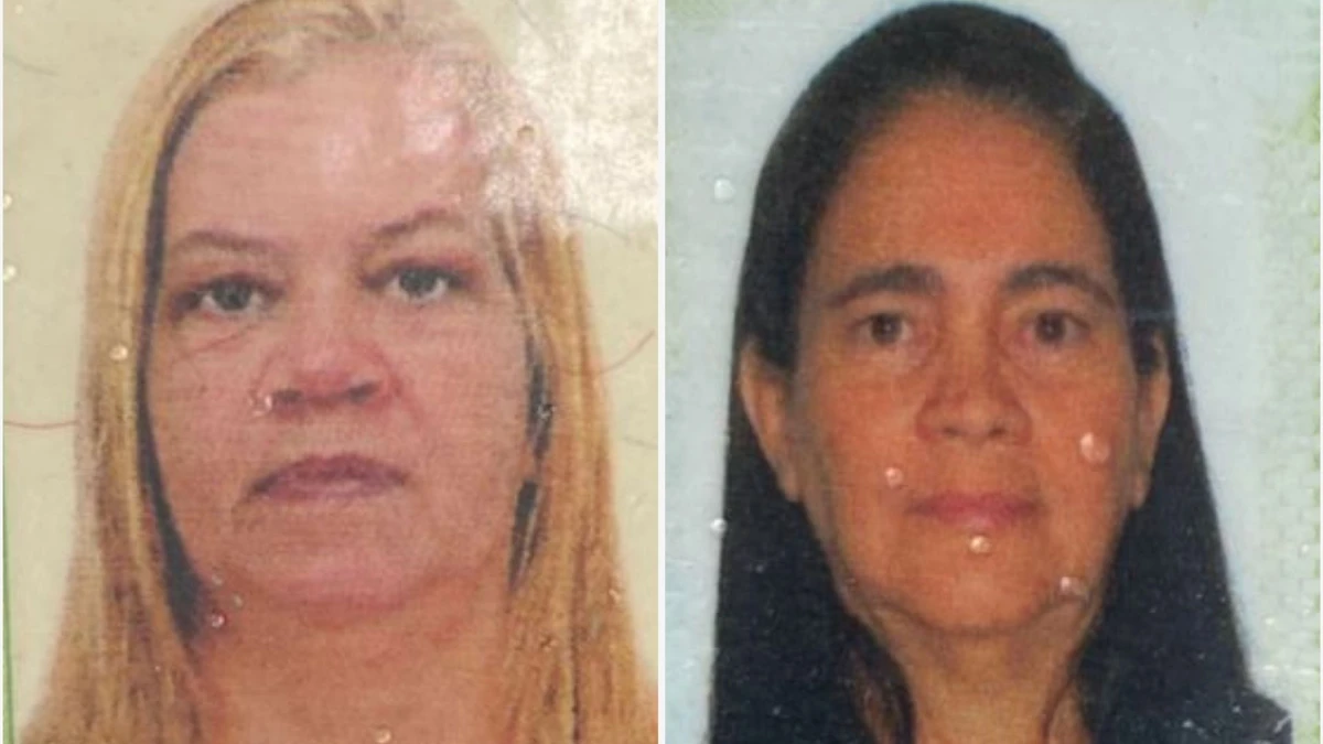 Andressa Ribeiro da Silva, de 57 anos, e Marinêz da Silva Paiva, de 61 anos, morreram no local