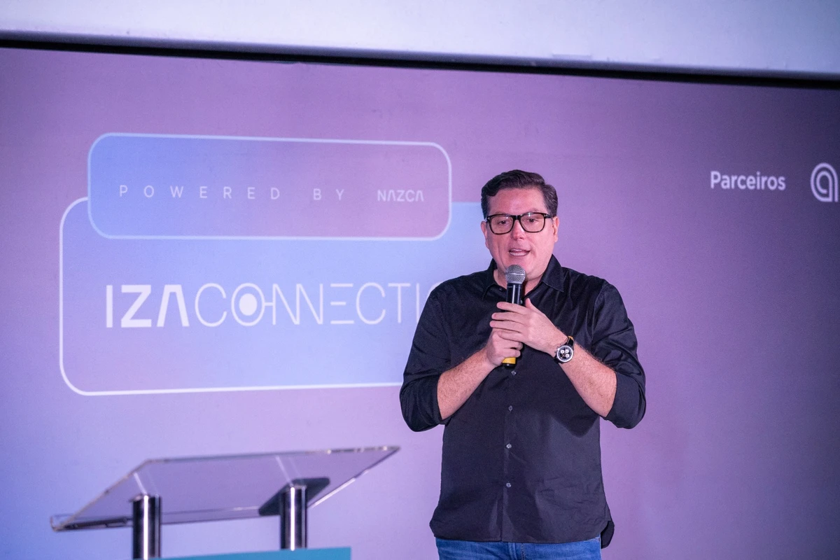 Breno Peixoto da Nazca no evento Iza Connection