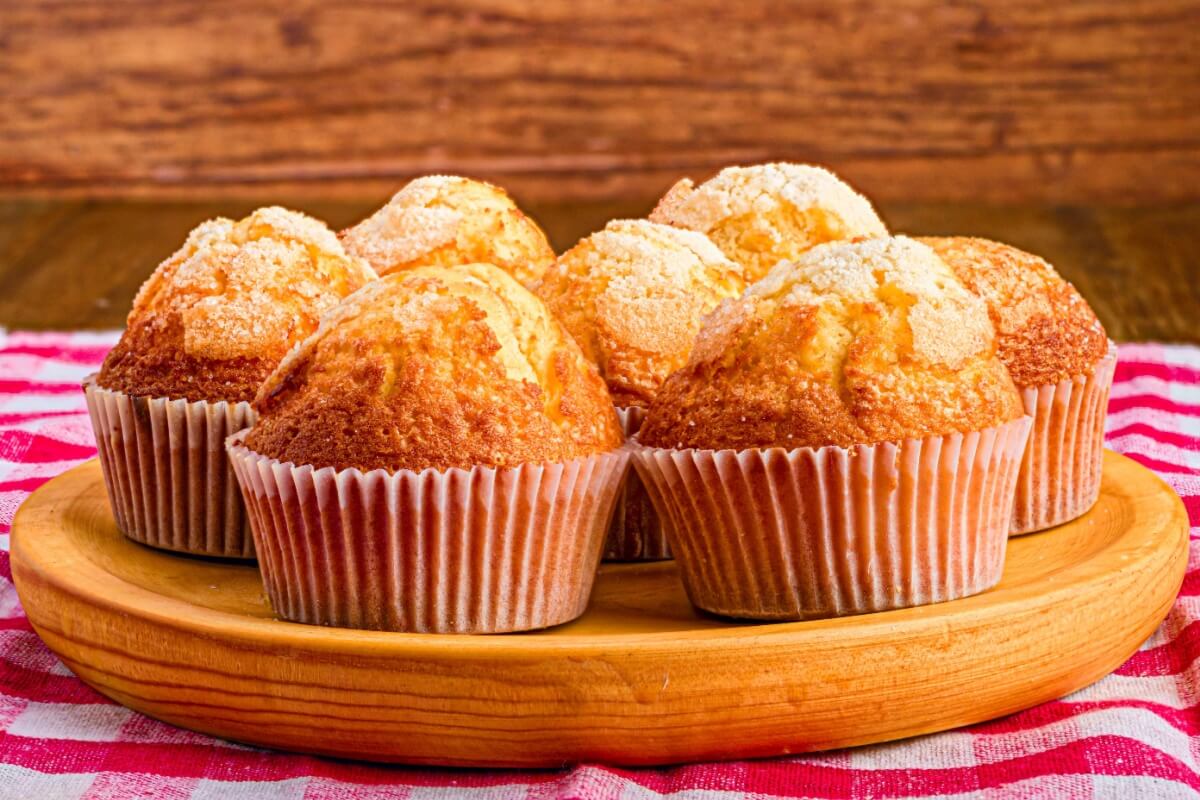 Brevidade é um bolinho macio feito com ovo (Imagem: luis mascu | Shutterstock)
