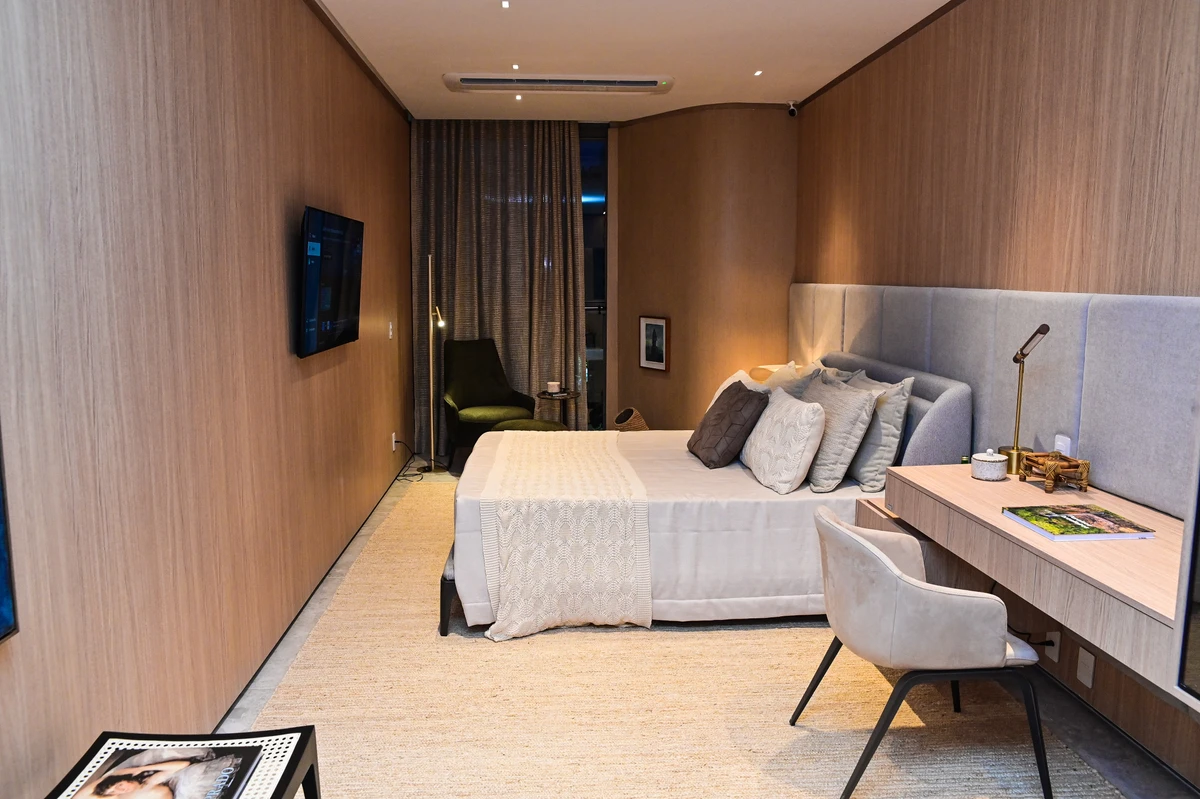 Espaços do decorado do Arti por Clovis Louzada